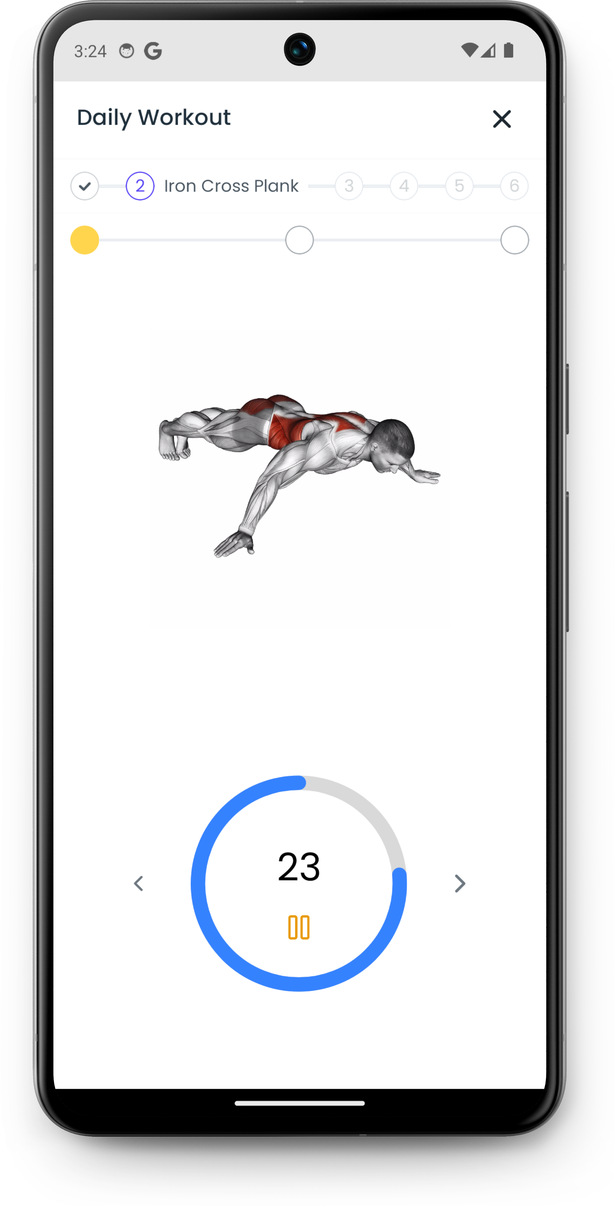 Workout Scan App Workout